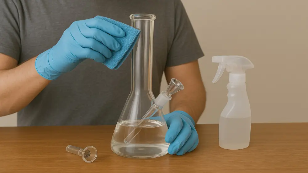 Tipps zur Reinigung von Bong-Wasserpfeifen