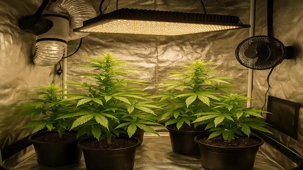 Indoor-Anbau cannabis
