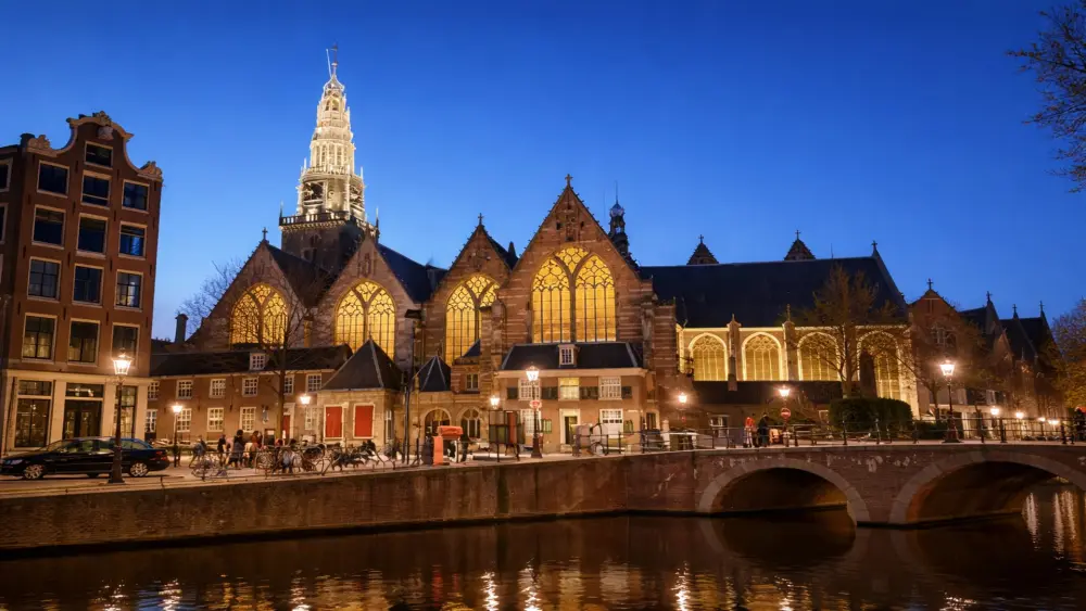 Oude Kerk Amsterdam historisches Gebäude