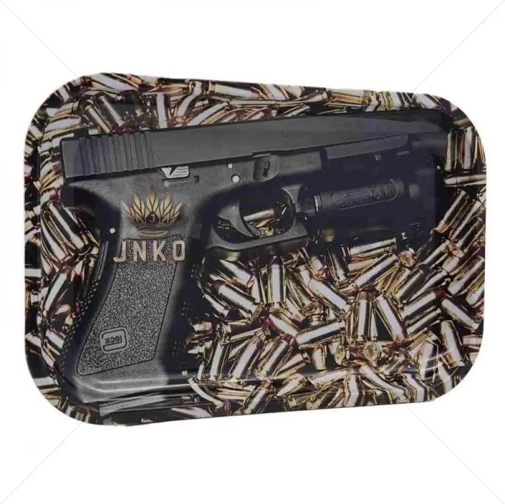 Rolling Tray XXL | Luxury Art Series | Gun Art