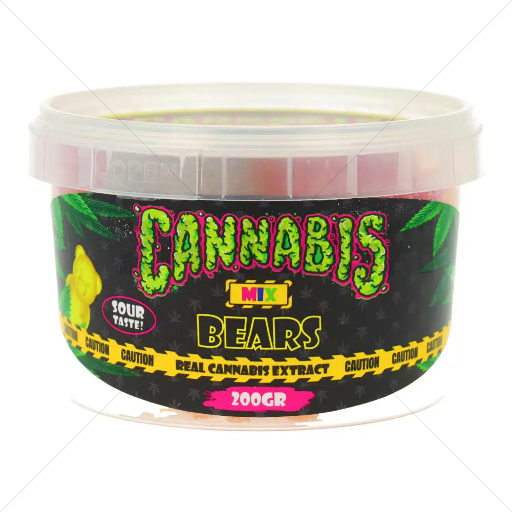 Cannabisbären sauer - 200 Gramm