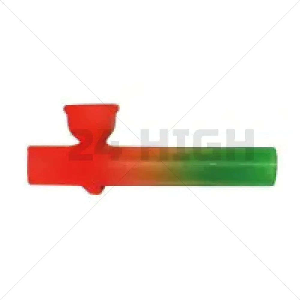 Farbige Glaspfeife 10 cm