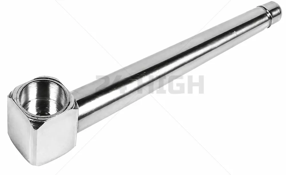 Brass Roller Pfeife - Silber