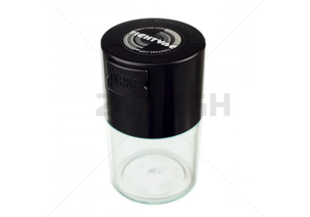 Vitavac 0,06 liter Pocket Klare schwarze Kappe 