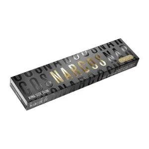 Narcos - Rolling Paper Ks Slim Brown Edition + Tipps 