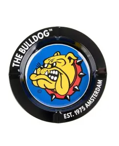  Aschenbecher The Bulldog Ashtray Tin Black