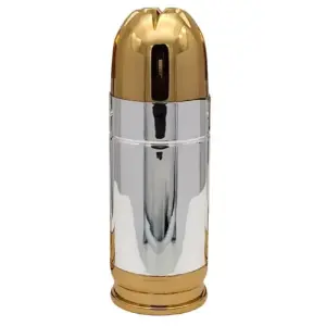 Bullet Feuerzeug - Silber & Gold Fackel Flamme
