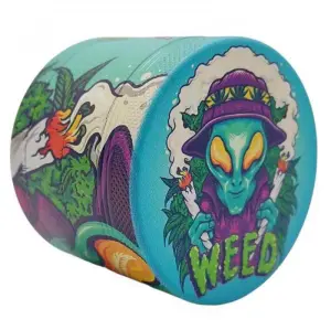 Grinder 4-Parts XL | Aluminium | Stay 420 Serie | Alien Stoner