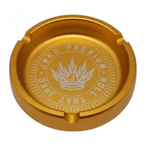 Aluminium-Aschenbecher rund | Gold | JNKO Premium