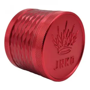 Grinder 4-Parts Majestic XL | Red | Aluminium | 3D Logo
