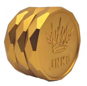 Schleifer 4-teilig Royal XL | Gold | Aluminium | 3D Logo