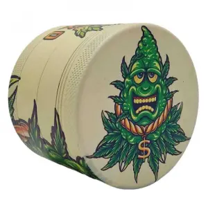 Grinder 4-Parts XL | Aluminium | Stay 420 Serie | Happy Budz