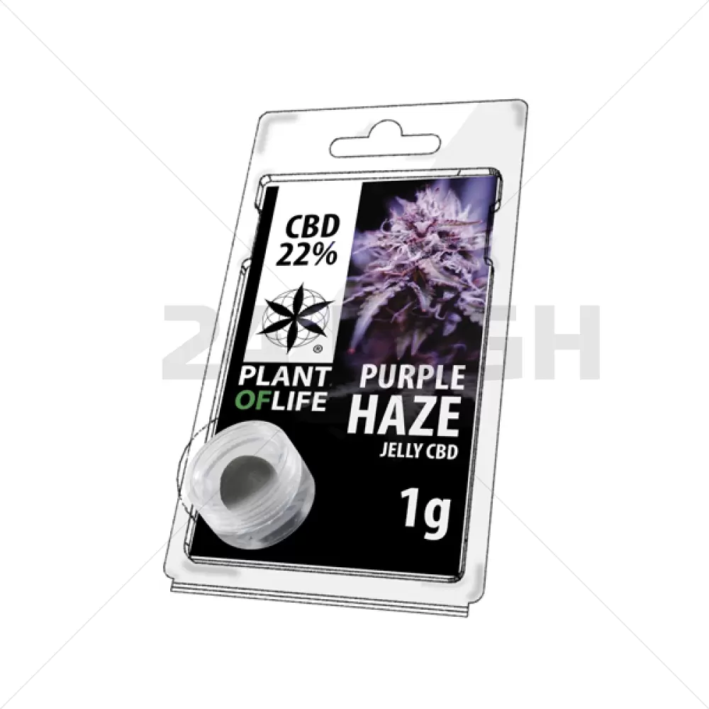 Jelly (Gelee) 22% CBD Purple Haze Extraktion 1G