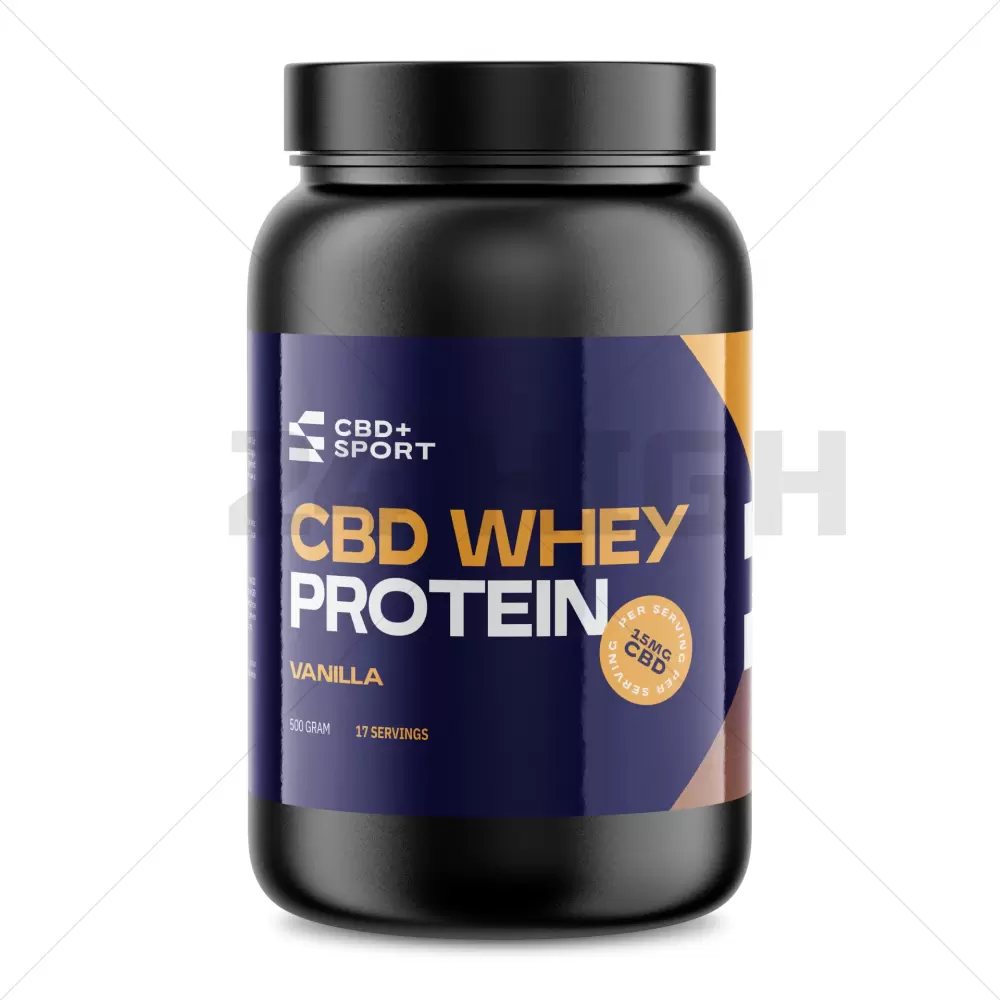 CBD + SPORT – CBD Whey Protein