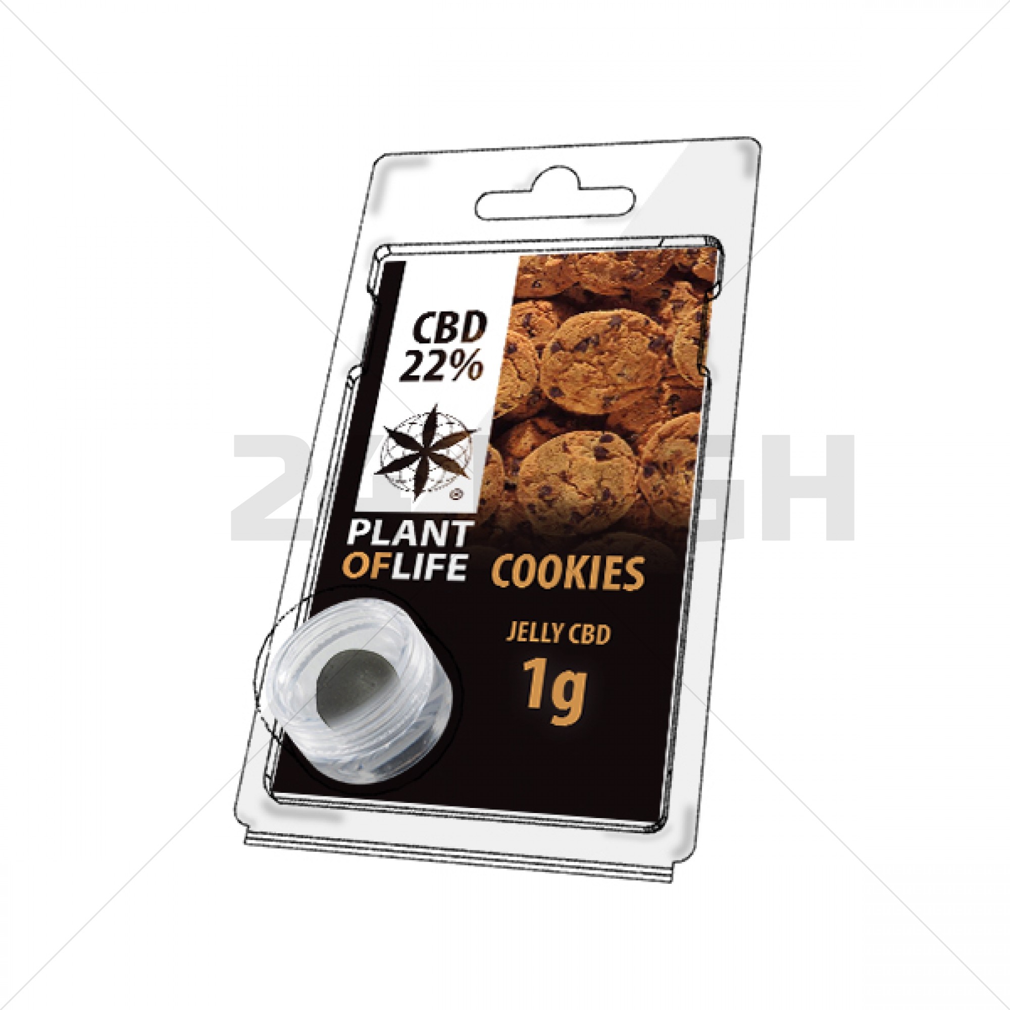 Jelly (Gelee) 22% CBD Cookies Extraktion 1G