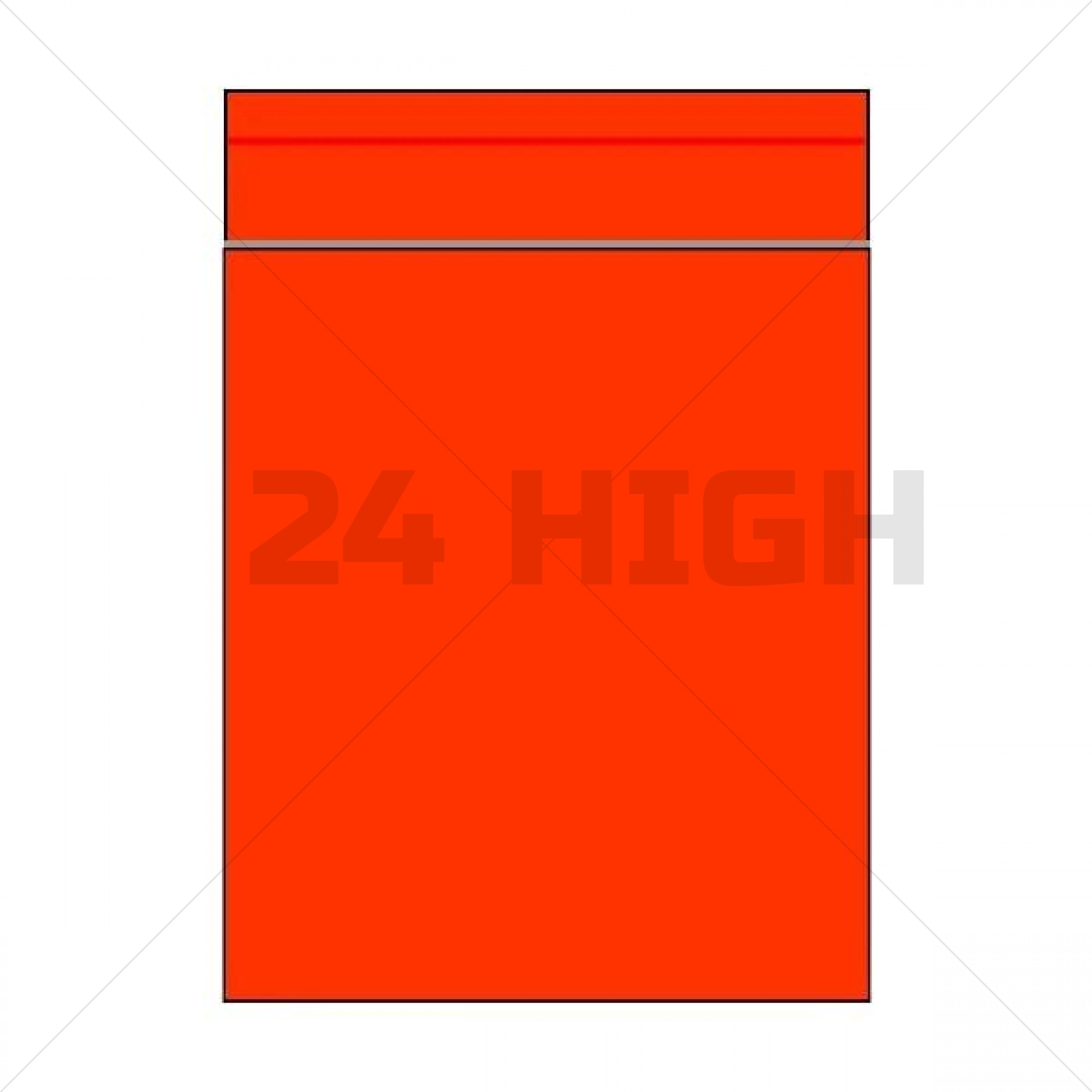 Grifftaschen rot 25 mm x 25 mm (1000 Stück)