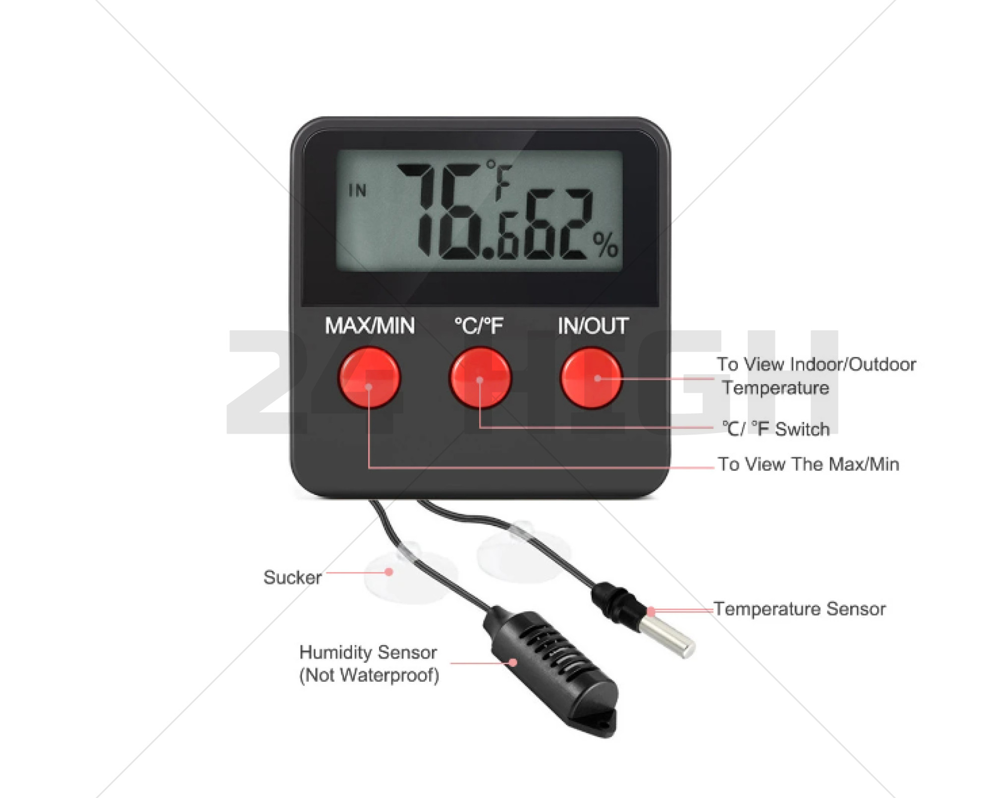 Pro Hygrometer / Thermometer