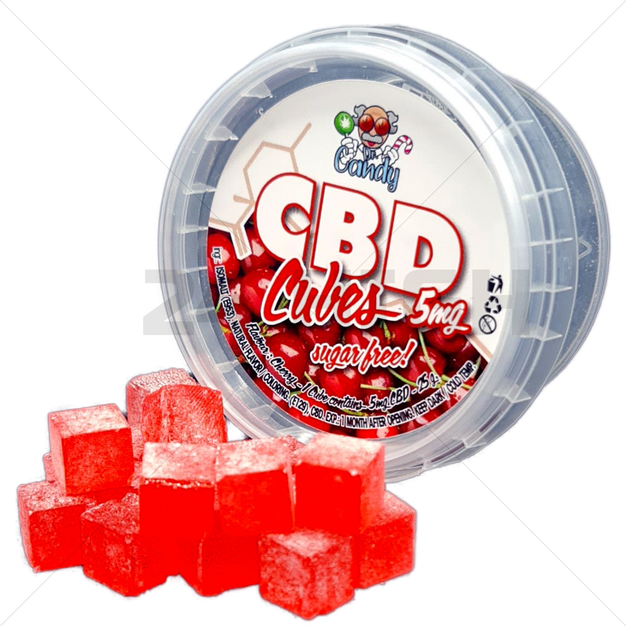 CBD Cubes - Kirsche