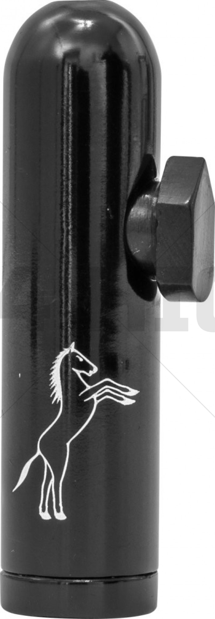 Aluminium Magnet Kugelgravur Pony
